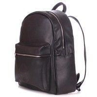 Міський рюкзак POOLPARTY Mini 6 л (xs - bckpck - leather - black)
