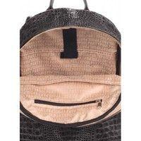 Міський рюкзак POOLPARTY Mini 6 л (mini - bckpck - leather - croco - black)