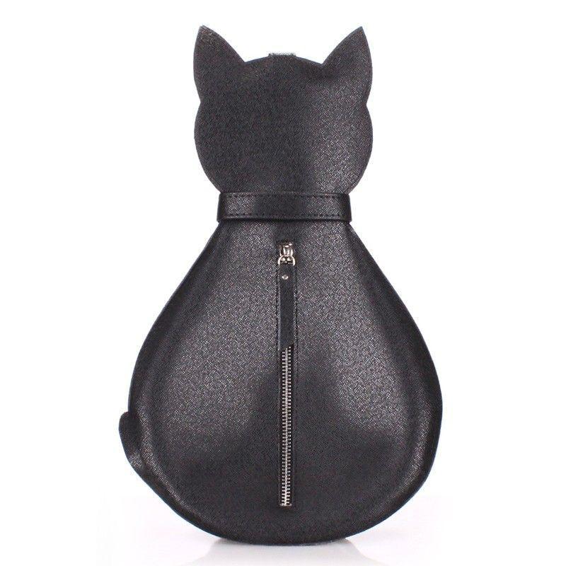 Жіночий шкіряний міський рюкзак POOLPARTY Cat