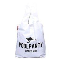 Жіноча коттоновая сумка POOLPARTY (pool20 - white)
