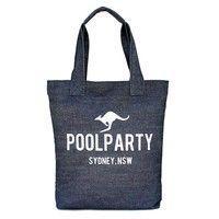 Жіноча коттонова сумка POOLPARTY (pool1 - jeans)