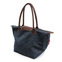 Жіноча вельветова сумка з клапаном POOLPARTY (pool80 - jeans)