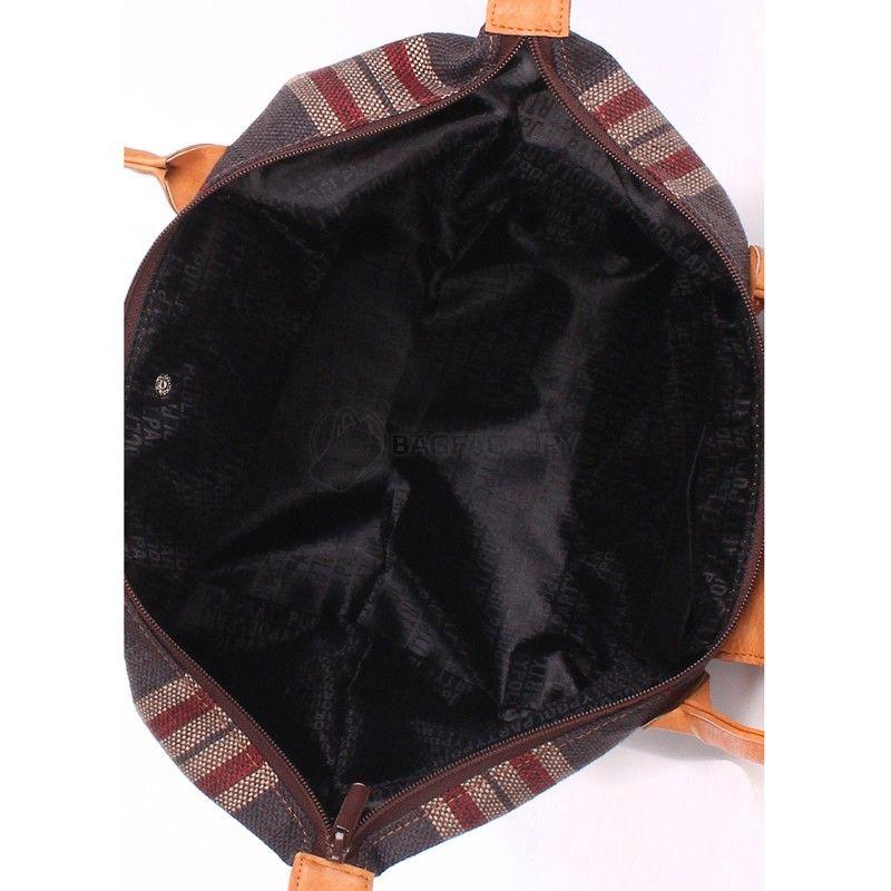 Жіноча вельветова сумка з клапаном POOLPARTY (pool - 80 - plaid)