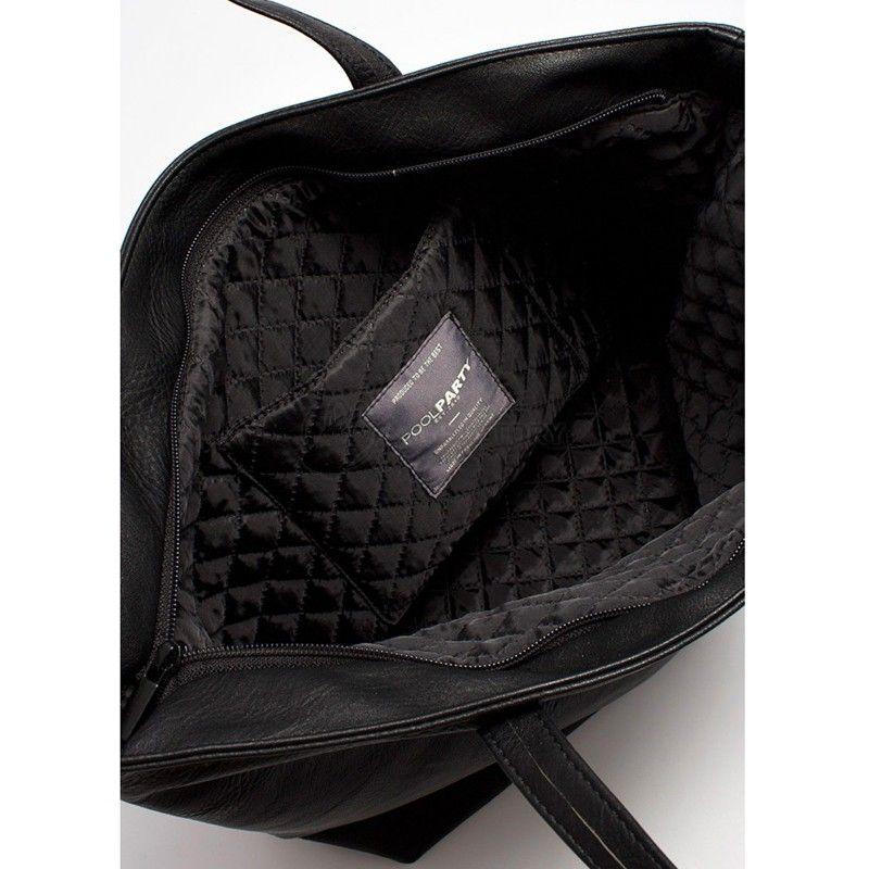 Жіноча сумка POOLPARTY (pool88 - black - PU)