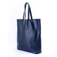Жіноча шкіряна сумка POOLPARTY City (city - darkblue)