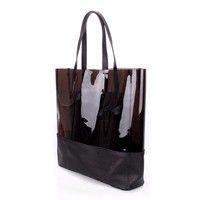 Жіноча шкіряна сумка POOLPARTY City (city - carrie - black)