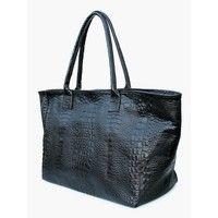 Жіноча шкіряна сумка POOLPARTY Desire (poolparty - desire - croco - black)