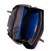 Жіноча шкіряна сумка POOLPARTY #22 (leather - number - 22 - black)