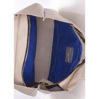 Жіноча шкіряна сумка POOLPARTY #22 (leather - number - 22 - beige)