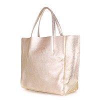Жіноча шкіряна сумка POOLPARTY Soho (poolparty - soho - gold)