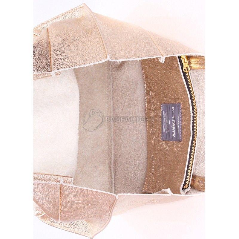 Жіноча шкіряна сумка POOLPARTY Soho (poolparty - soho - gold)