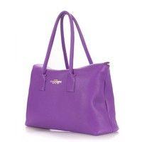 Жіноча шкіряна сумка POOLPARTY Sense (sense - violet)