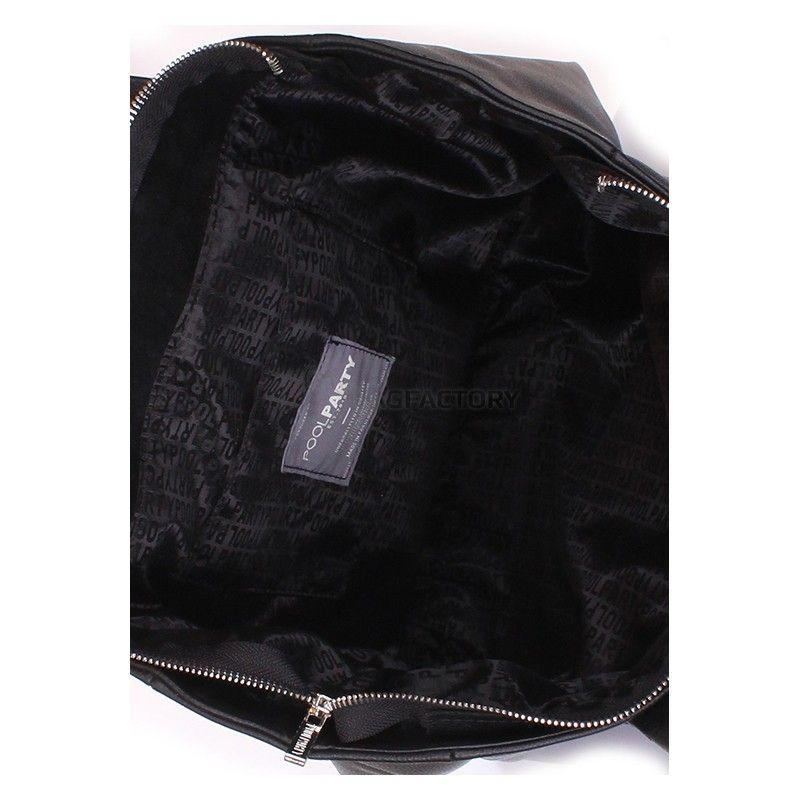 Жіноча шкіряна сумка POOLPARTY Spirit (spirit - black)