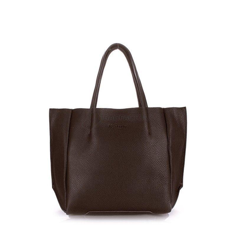 Жіноча шкіряна сумка POOLPARTY Soho (poolparty - soho - brown)