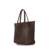 Жіноча шкіряна сумка POOLPARTY Soho (poolparty - soho - brown)