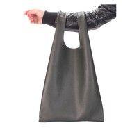 Жіноча шкіряна сумка POOLPARTY Tote (leather - tote - khaki)