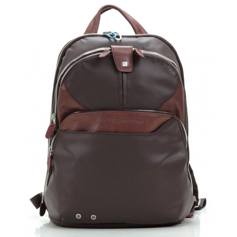 Міський рюкзак Piquadro COLEOS D.Brown 12л з чохлом і накидкою (CA2944OS_TM)
