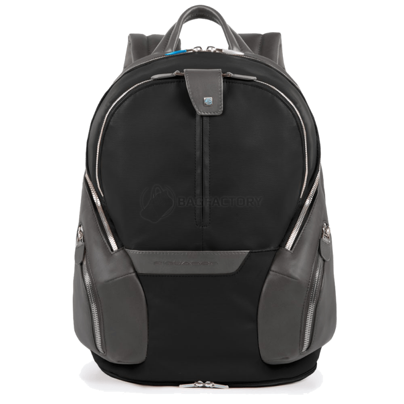 Міський рюкзак Piquadro COLEOS Black 13л з чохлом від дощу (CA3936OS_N)