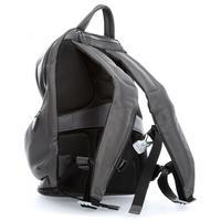 Міський рюкзак Piquadro COLEOS Black 13л з чохлом від дощу (CA3936OS_N)