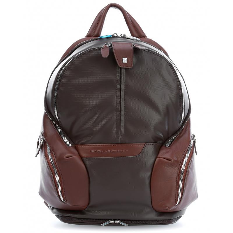 Міський рюкзак Piquadro COLEOS D.Brown 13л з чохлом від дощу (CA3936OS_TM)