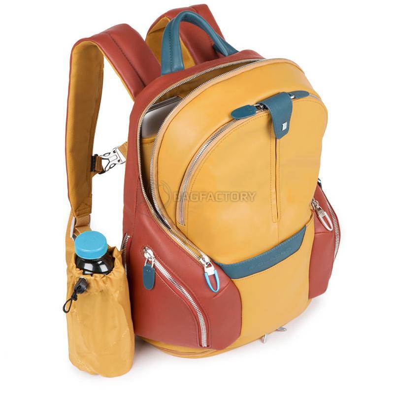 Міський рюкзак Piquadro COLEOS D.Brown 13л з чохлом від дощу (CA3936OS_TM)