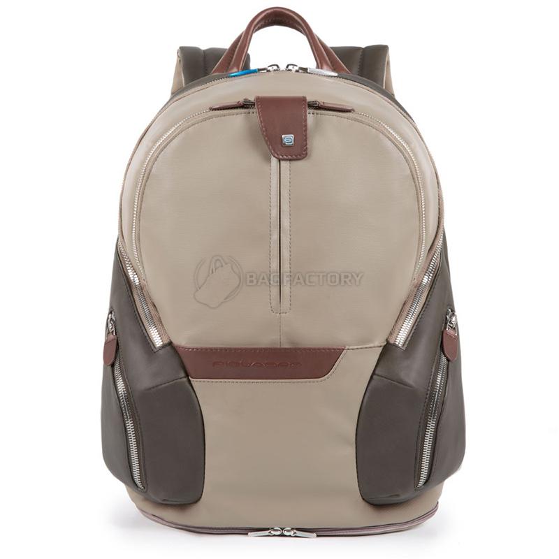 Міський рюкзак Piquadro COLEOS Taupe 13л з чохлом від дощу (CA3936OS_TO)