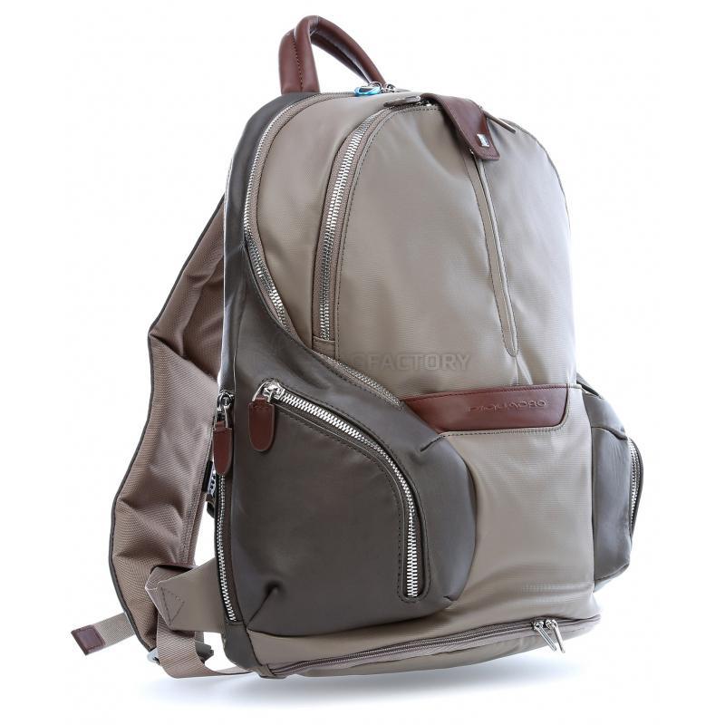 Міський рюкзак Piquadro COLEOS Taupe 13л з чохлом від дощу (CA3936OS_TO)