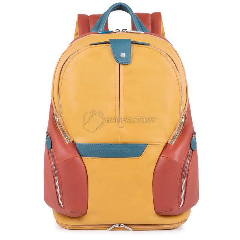 Міський рюкзак Piquadro COLEOS Yellow 13л з чохлом від дощу (CA3936OS_G)