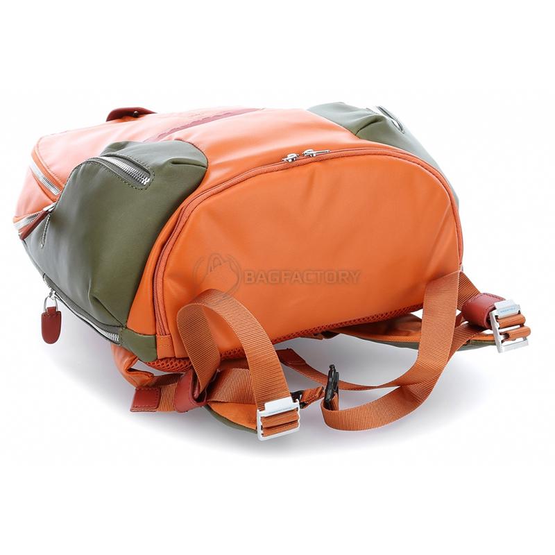 Міський рюкзак Piquadro COLEOS Orange 13л з чохлом від дощу (CA3936OS_AR)