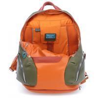 Міський рюкзак Piquadro COLEOS Orange 13л з чохлом від дощу (CA3936OS_AR)