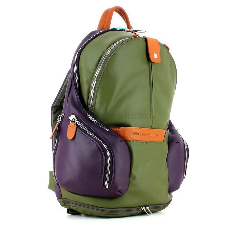 Міський рюкзак Piquadro COLEOS Green 13л з чохлом від дощу (CA3936OS_VE)