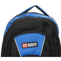 Міський рюкзак Enrico Benetti MARTINIQUE Black - Sky Blue 14л (Eb47078914)