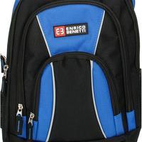 Міський рюкзак Enrico Benetti MARTINIQUE Black - Sky Blue 14л (Eb47078914)