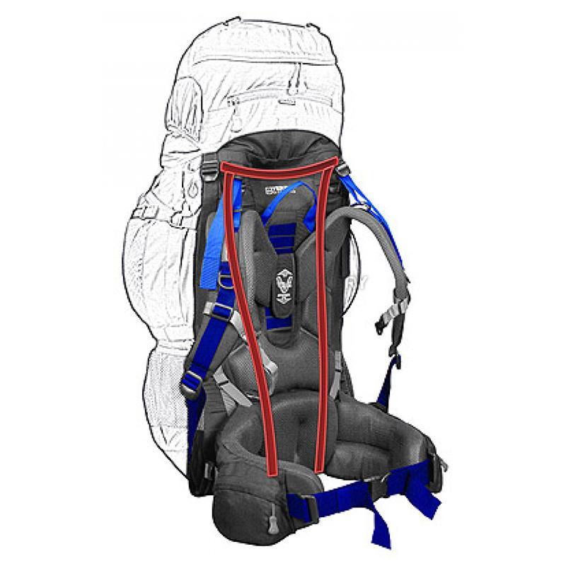 Туристичний рюкзак Terra Incognita Rango 55л Зелений/Сірий (4823081500360)