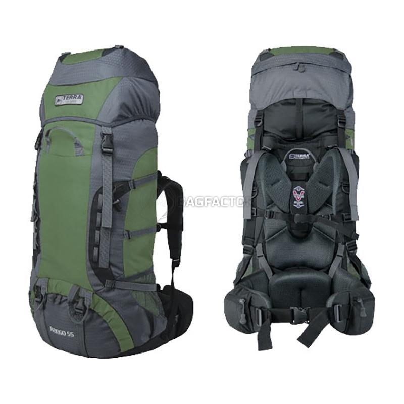 Туристичний рюкзак Terra Incognita Rango 75л Зелений/Сірий (4823081500384)