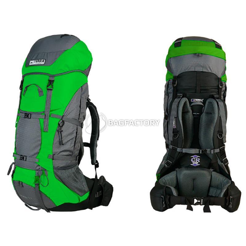 Туристичний рюкзак Terra Incognita Titan 60л Зелений/Сірий (4823081503644)
