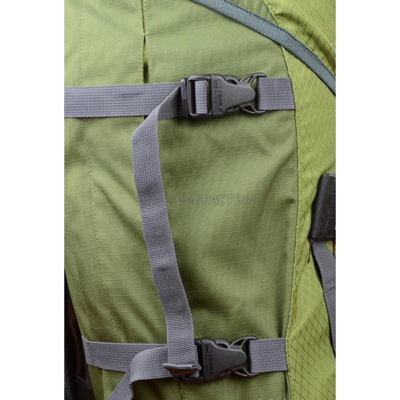 Туристичний рюкзак Terra Incognita Vertex 80л Червоний/Сірий (2000000001616)