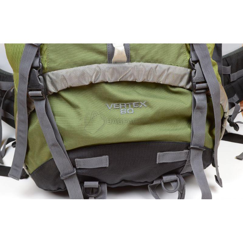 Туристичний рюкзак Terra Incognita Vertex 80л Червоний/Сірий (2000000001616)