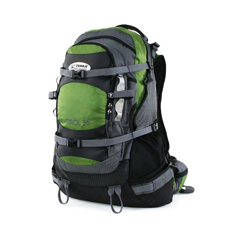 Спортивний рюкзак Terra Incognita Tirol 35л Зелений/Сірий (4823081500742)