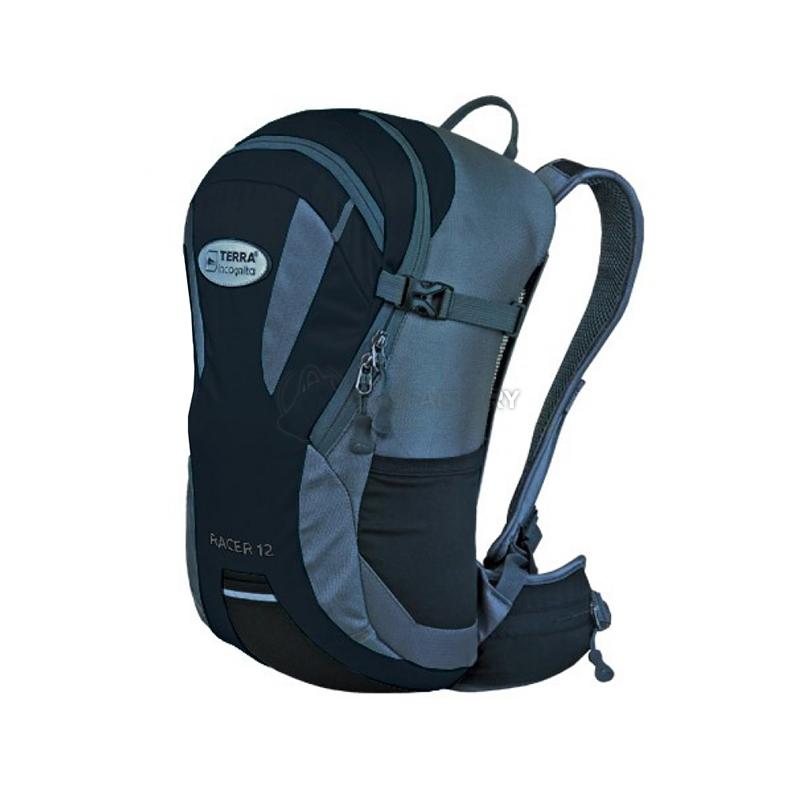 Спортивний рюкзак Terra Incognita Racer 12л Чорний/Сірий (4823081503811)
