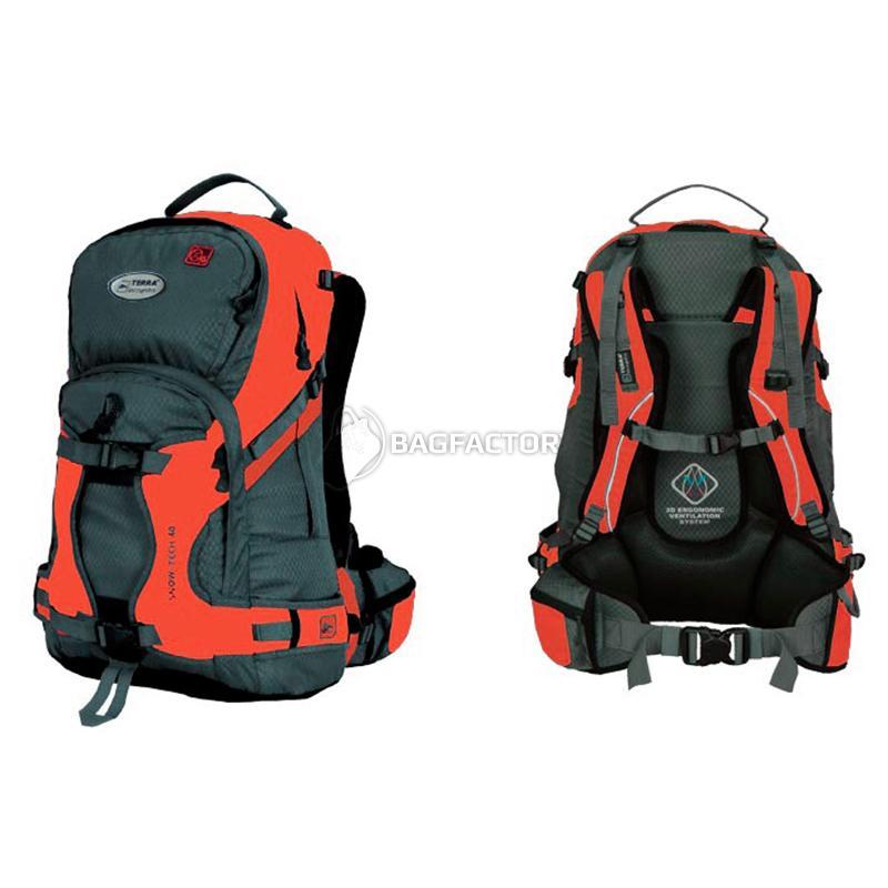 Спортивний рюкзак Terra Incognita Snow - Tech 40л Помаранчевий/Сірий (4823081500957)