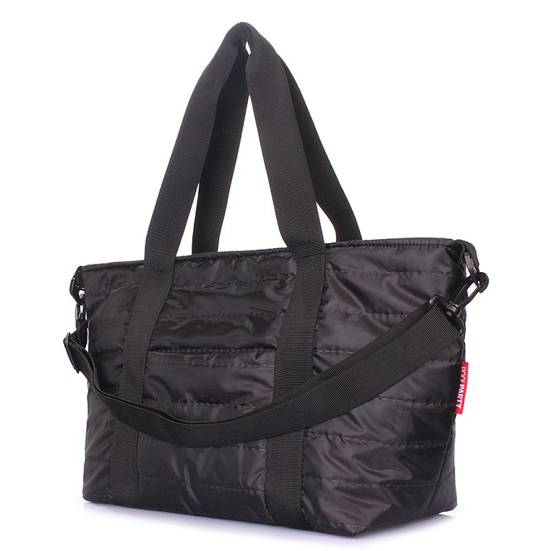 Стьобана жіноча сумка POOLPARTY Air (air - black)