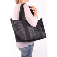 Стьобана жіноча сумка POOLPARTY Air (air - black)