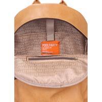 Міський жіночий рюкзак POOLPARTY Xs (xs - bckpck - beige)