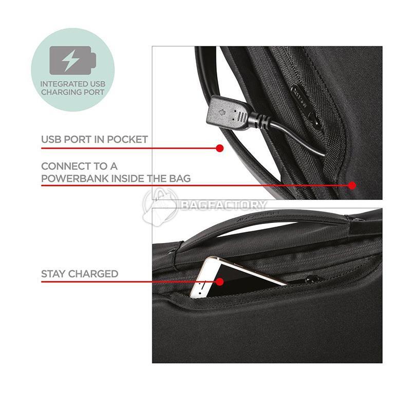 Міський рюкзак XD Design Bobby Bizz Анти-злодій 15,6'' 10 л Black (P705.571)