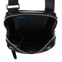 Чоловіча сумка Piquadro BL SQUARE Black на ремені з відділ. для iPad mini (CA3084B2_N)