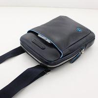 Чоловіча сумка Piquadro BL SQUARE Black на ремені з відділ. для iPad mini (CA3084B2_N)