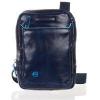Чоловіча сумка Piquadro BL SQUARE N.Blue на ремені з відділ. для iPad mini (CA3084B2_BLU2)