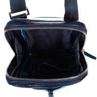 Чоловіча сумка Piquadro BL SQUARE N.Blue на ремені з відділ. для iPad mini (CA3084B2_BLU2)