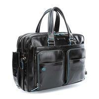Чоловіча сумка Piquadro BL SQUARE Black з відділ. д/ноутбука 15